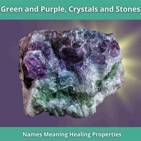 Green and Purple Healing Crystals Archives - Golden Light Healing Crystals