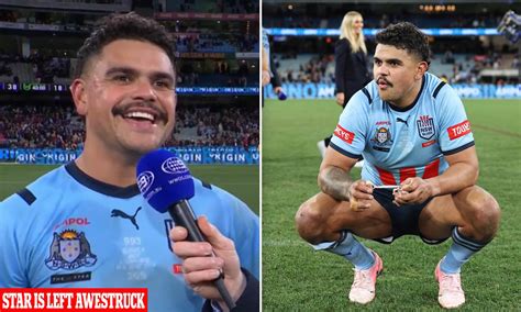 Latrell Mitchell is left stunned by amazing act from 90,000 fans at the MCG after starring in ...