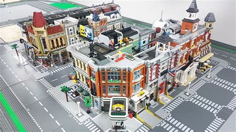 LEGO City Update - Placing Modular Buildings! - YouTube