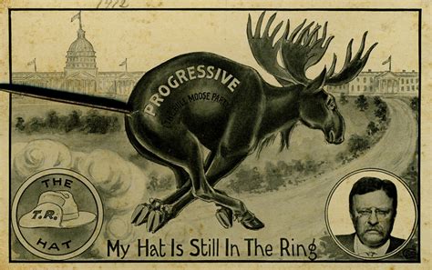 Teddy Roosevelt Moose Poster