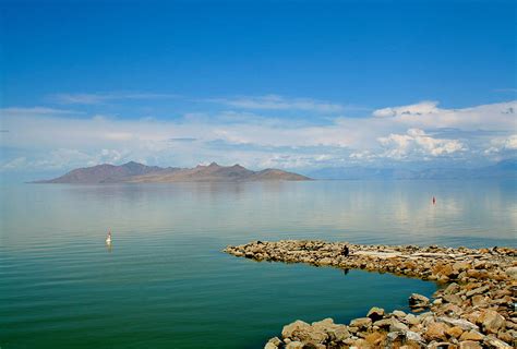 Antelope Island in the Great Salt Lake Photograph by DUG Harpster - Fine Art America