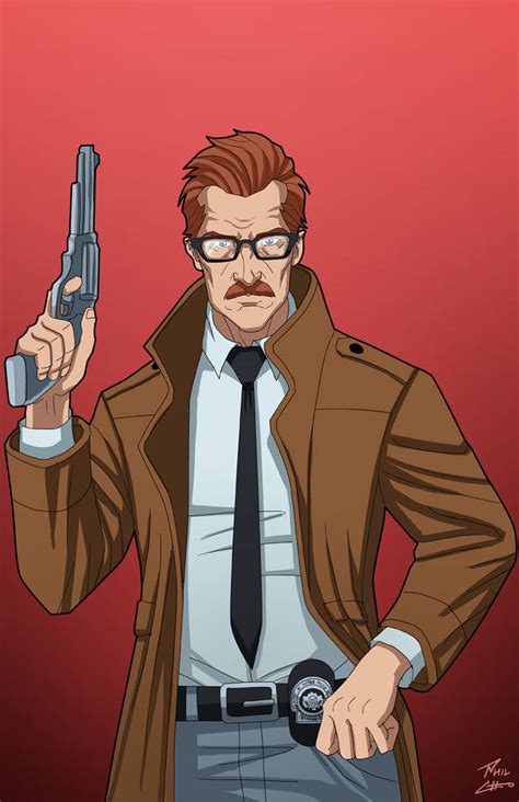 Commissioner Jim Gordon commission by phil-cho on DeviantArt