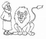 Daniel In The Lion Den Coloring Pages  Home sketch template