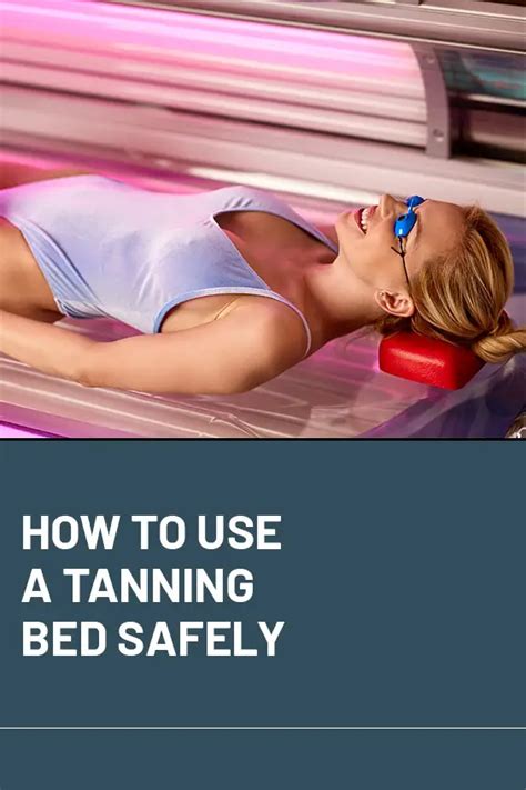 How To Tan Safely In A Tanning Bed: Before And After