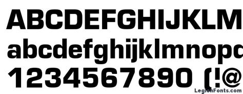 Eurostile LT Bold Font Download Free / LegionFonts