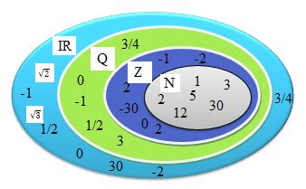 1. Representação dos conjuntos númericos num diagrama | Download Scientific Diagram