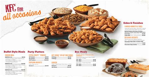 KFC CATERING MENU PRICES | View KFC Catering Menu Here