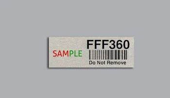 Metal Barcode Manufacturers in Chennai - Bashyam Graphics