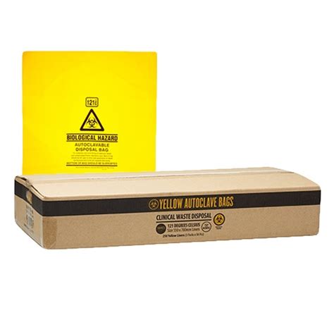 Autoclave Bags 121°C Yellow Printed | Austar Packaging Medical