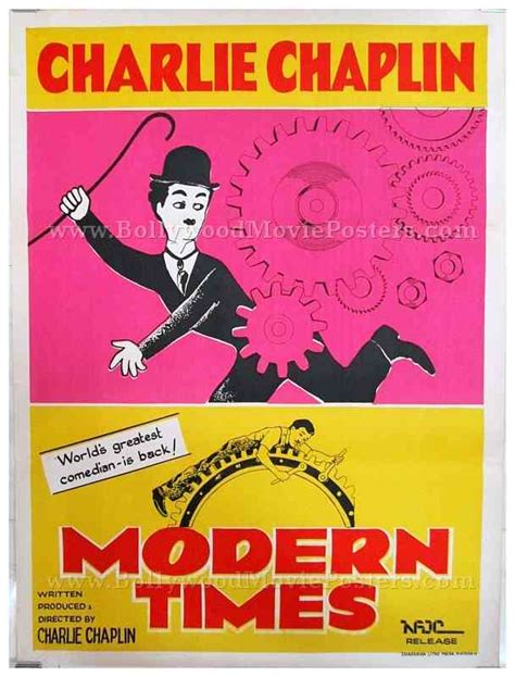 Original Charlie Chaplin Modern Times movie posters