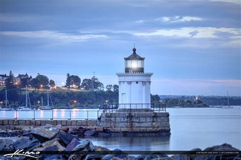 Bug Light Lighthouse in South Portland Maine | HDR Photography by Captain Kimo