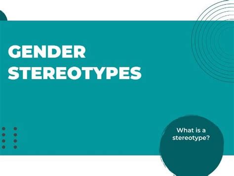 Gender Stereotypes Activity | Teaching Resources