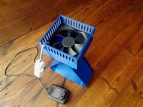 Check out This Design for a Simple 3D Printed Bladeless Fan