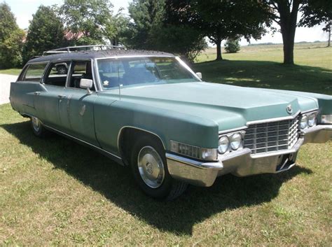 1969 CADILLAC FLEETWOOD STATION WAGON 1 OF 5 FLEETWOODS VERY RARE ...