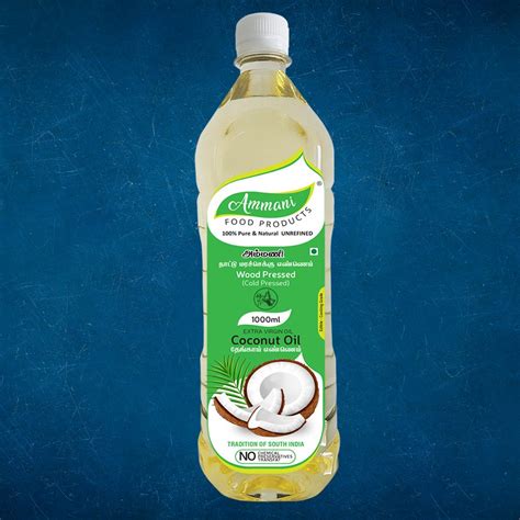 Buy Extra Virgin Coconut Oil 1000ml Online Now! - Ammani Malaysia