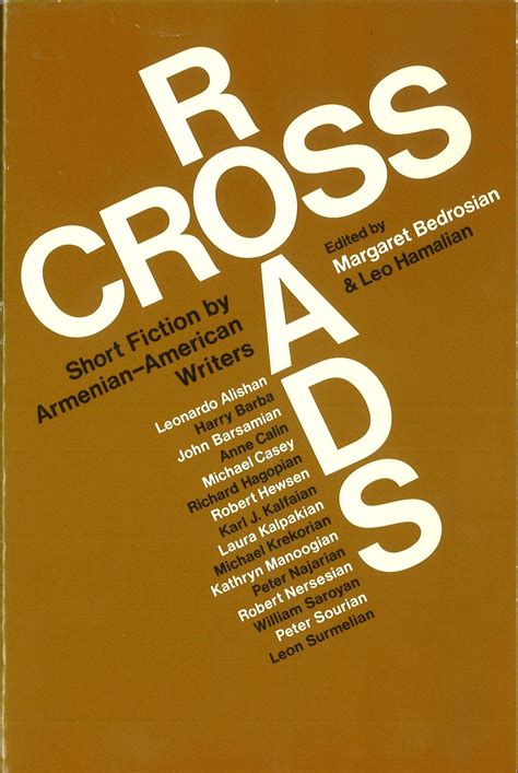 CrossRoads, Short Fiction by Armenian-American Writers (softcover) - Armenian Prelacy