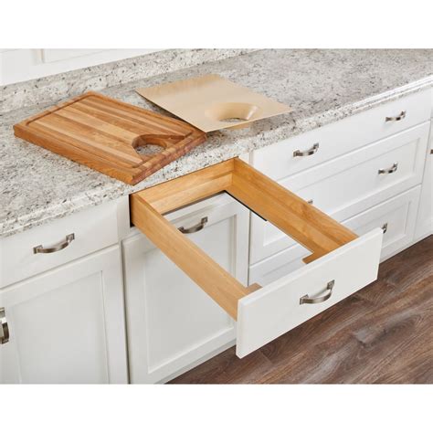 REV-A-SHELF, INC. 4WCCB-18SC-1 Drawer Inserts, Premium Wood Cutting ...