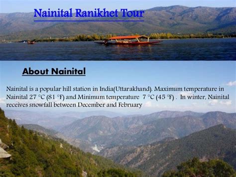 Nainital ranikhet tours