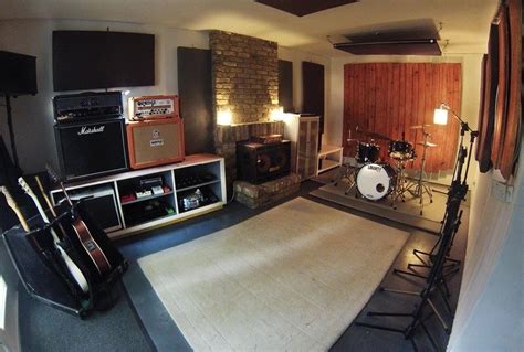 band practice space - Google Search | Music studio room, Home music rooms, Home studio music