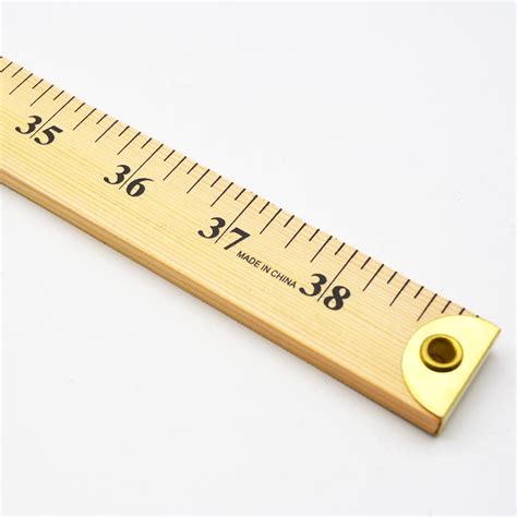 1mt Wooden Ruler – Darn Cheap Fabrics