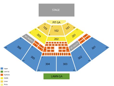 USANA Amphitheatre Seating Chart | Cheap Tickets ASAP