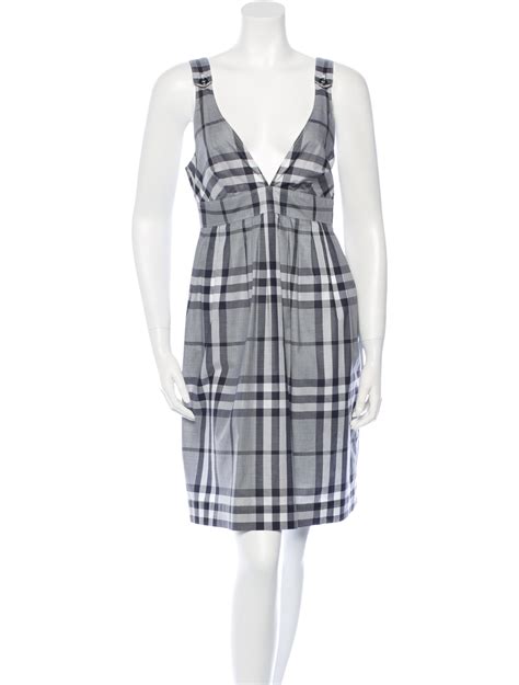 Burberry Plaid Sleeveless Dress - Clothing - BUR46590 | The RealReal