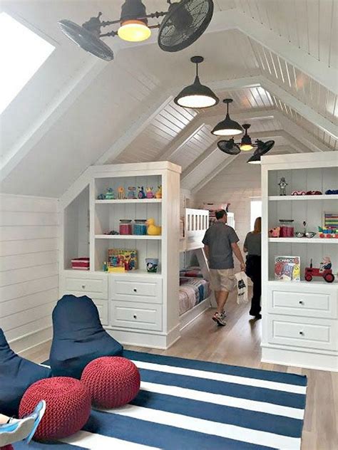 12+ uplifting attic rooms teenager ideas in 2019 | bonus room ideas | Remodel bedroom, Attic ...