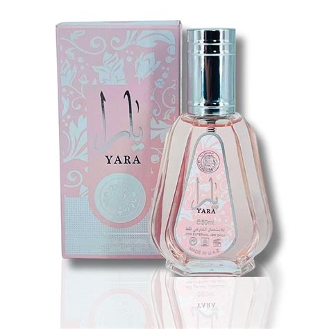 Amazon.com : Lattafa Perfumes Yara EDP-100ml(3.4 oz) | Heliotrope, Orchid, and Tropical Fruits ...