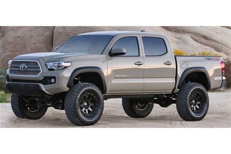 Fabtech® - Toyota Tacoma 2017 6" x 3" Performance Front and Rear ...