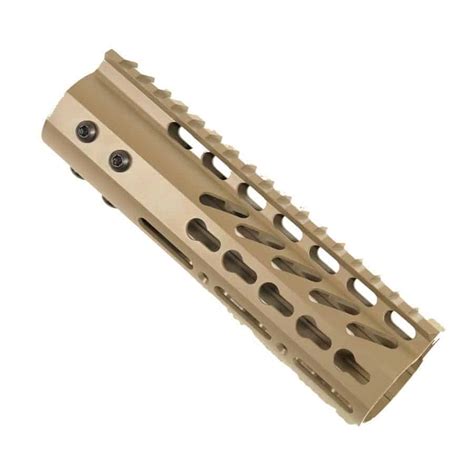 AR-15 7 inch KeyMod Ultra Light Free Float Carbine Handguard