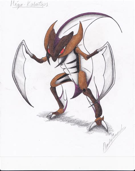 Mega Kabutops by soukila on DeviantArt