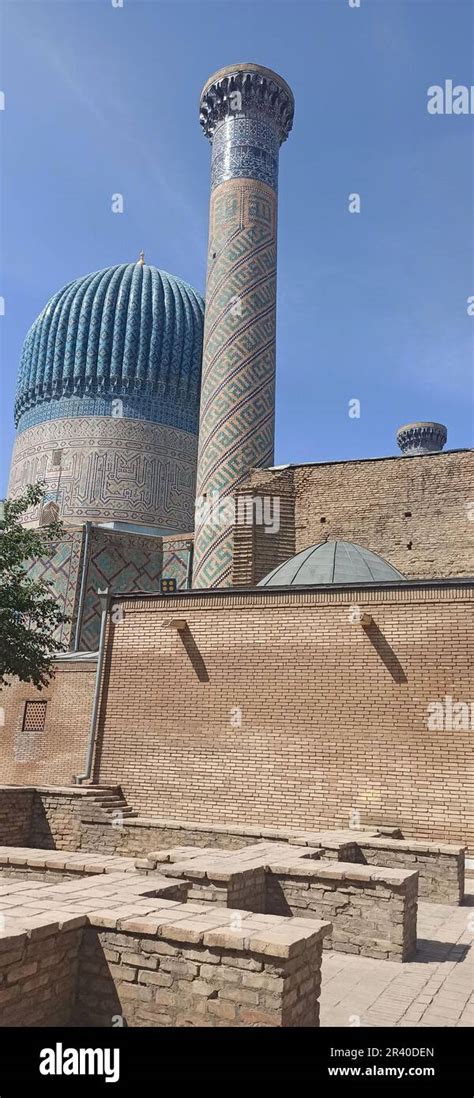 in Uzbekistan the antique silk road and the history Stock Photo - Alamy