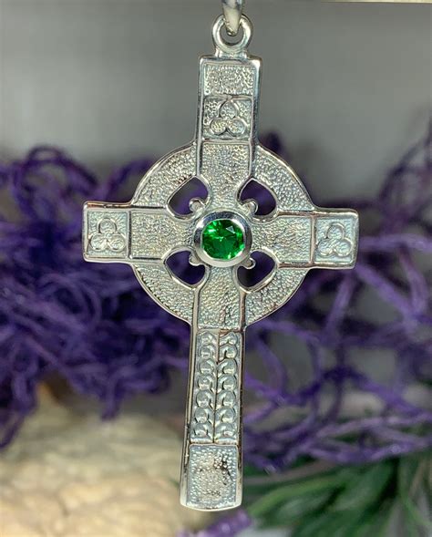 Celtic Cross Necklace, Irish Cross, Irish Jewelry, First Communion Gift ...