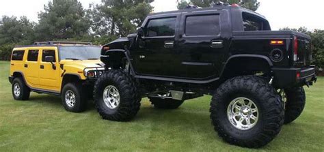 Lifted Hummer H2 Is Much Bigger Than Stock One: Picture | GM Authority | Hummer h2, Lifted ...