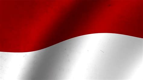 Bendera Merah Putih Animated