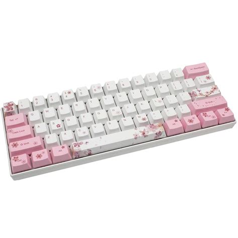 Buy Cherry Blossom Mechanical Keyboard, Mechanical Bluetooth Wired Gaming Keyboard Dual-Mode ...