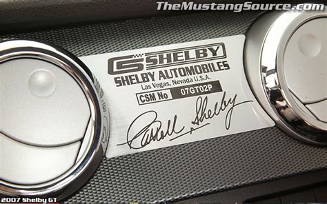 Carroll Shelby Autograph decal? - The Mustang Source - Ford Mustang Forums