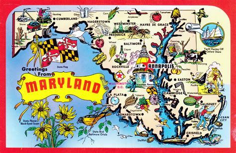 Maryland Zip Code Map Printable