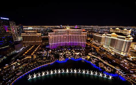 black wallpaper 4k pc Vegas 4k las casino desktop laptop usa bellagio ultra nevada hotel tablet ...