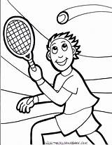 Printable Tennis Coloring Pages  New Year Banners sketch template