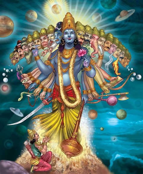 720P Free download | Lord Krishna Virat Roop, indian mythology HD phone wallpaper | Pxfuel