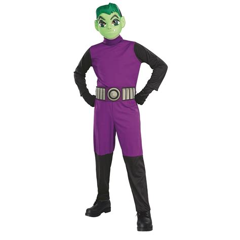 Teen Titan Go Movie Boys Beast Boy Costume - Walmart.com