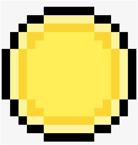 Coin - Smiley Emoji Pixel Art - 1200x1200 PNG Download - PNGkit