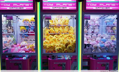 15 Arcades In Singapore With Claw Machines To Train Your Plushie-Catching Skills At - TheSmartLocal