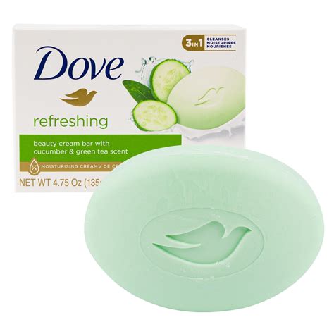 Wholesale Dove Soap Bar - Fresh Green, 4.75oz GO FRESH GREEN