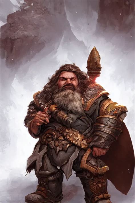 portrait of the dwarf wearing the epic artifact axe | Stable Diffusion