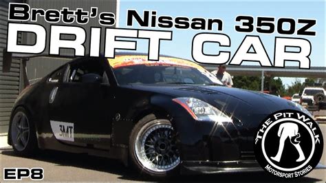 350Z Drift Car! Build Story, up close & drifting footage! The Pit Walk EP8 - YouTube