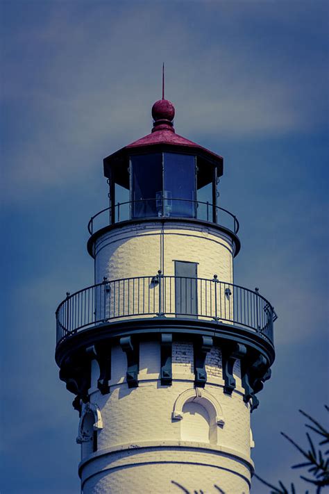 Wind Point Lighthouse Lantern Room Photograph by Enzwell Designs - Pixels