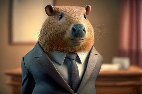 Capybara Businessman Stock Illustrations – 14 Capybara Businessman ...