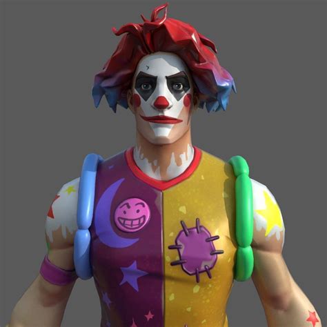 3D model Fortnite Clown | CGTrader